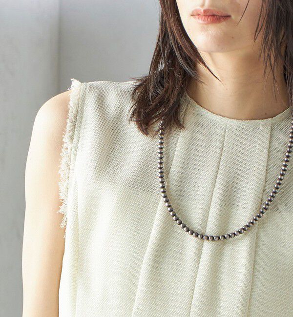 SHIPS for women「〈手洗い可能〉カラミ ペプラム ノースリーブ ブラウス」|シャツ・ブラウス|