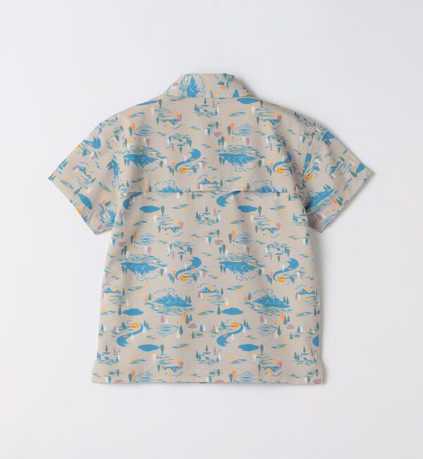 SHIPS Colors 「SHIPS Colors:100～140cm / ロフトエアー プリント シャツ◇」|シャツ・ブラウス|