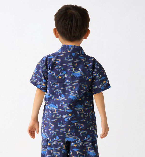 SHIPS Colors 「SHIPS Colors:100～140cm / ロフトエアー プリント シャツ◇」|シャツ・ブラウス|