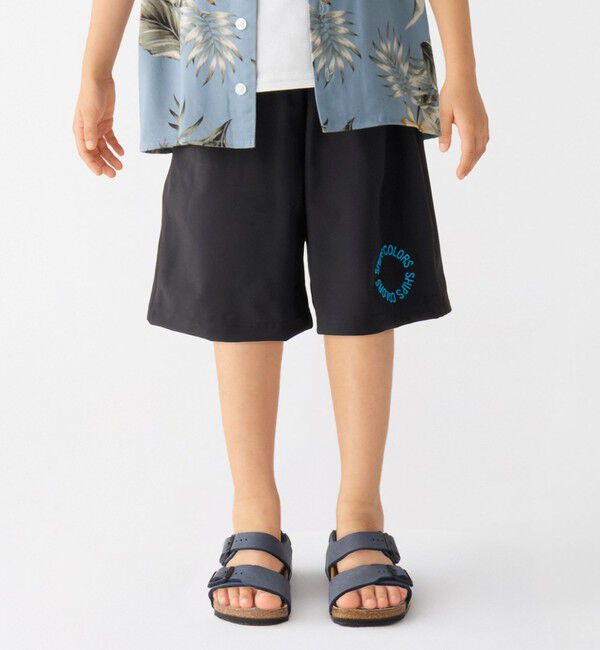 SHIPS Colors 「SHIPS Colors:90～140cm / 〈吸水速乾〉マルチファンクション カラー ショーツ」|その他|ブラック