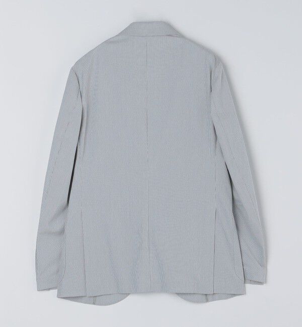 SHIPS「SHIPS:〈FUNCTION〉COOLMAX(R) シアサッカー シャツ ジャケット」|テーラードジャケット|