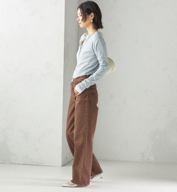 SHIPS for women「upper hights:THE NIECE MIDRISE」|デニム|