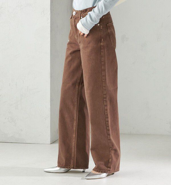 SHIPS for women「upper hights:THE NIECE MIDRISE」|デニム|