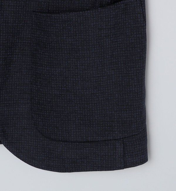 SHIPS「SHIPS: カネマサファブリック ジャージー プリント ハウンドトゥース ジャケット」|テーラードジャケット|