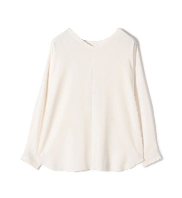 SHIPS for women「〈手洗い可能〉前後 2WAY シアー ドルマン ブラウス」|シャツ・ブラウス|