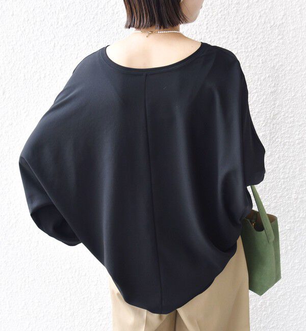 SHIPS for women「〈手洗い可能〉前後 2WAY シアー ドルマン ブラウス」|シャツ・ブラウス|