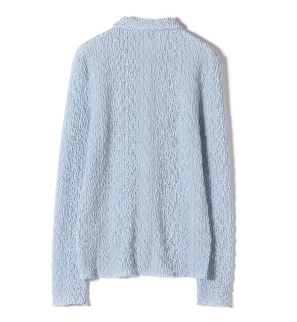 SHIPS for women「【WEB限定】〈手洗い可能〉ランダムブルーゼ シャツ カーディガン」|カーディガン|