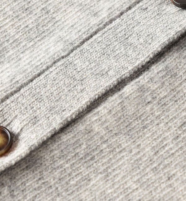 SHIPS any「SHIPS any:〈手洗い可能〉AQUA カシミヤ ミックス スキッパー カーディガン」|カーディガン|