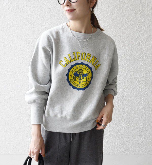 SHIPS any「Champion:〈洗濯機可能〉リバースウィーブ(R) 裏起毛 クルーネック スウェット」|スウェット・ジャージ|