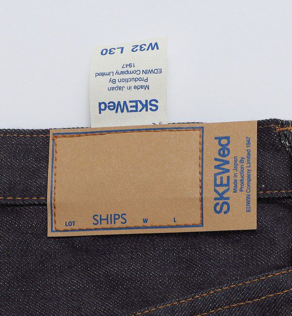 SHIPS「【SHIPS別注】SKEWed: DENIM LV ONE WASH」|デニム|