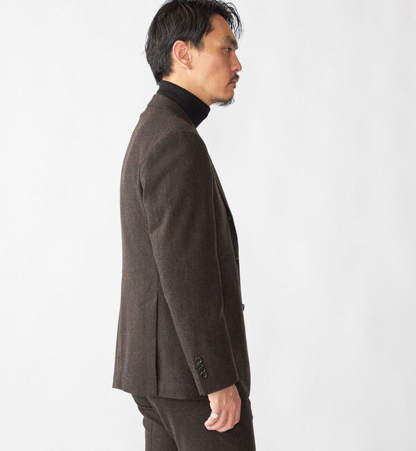 SHIPS「SHIPS:〈FUNCTION〉〈セットアップ対応〉ホームスパン ジャケット」|テーラードジャケット|