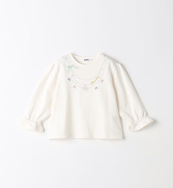 SHIPS Colors 「SHIPS Colors:〈洗濯機可能〉80～130cm / ネックレス スウェット」|スウェット・ジャージ|