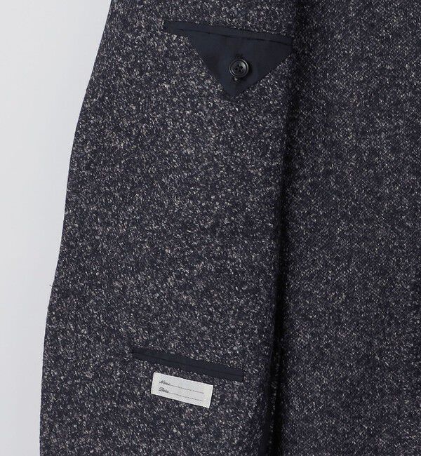 SHIPS「TAGLIATORE: ウール シルク メランジ ソリッド ジャケット」|テーラードジャケット|