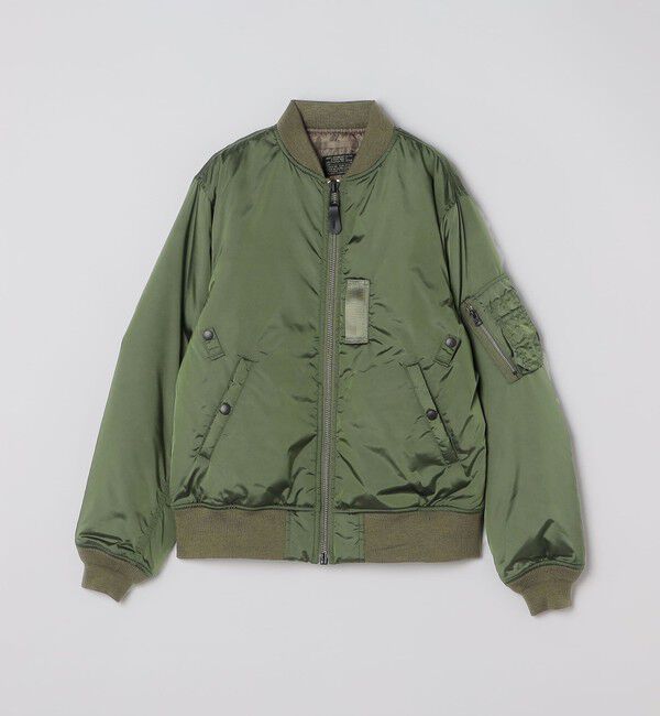 SHIPS「【SHIPS別注】SPIEWAK: MA-1 フライト ジャケット」|ブルゾン・スタジャン|オリーブ