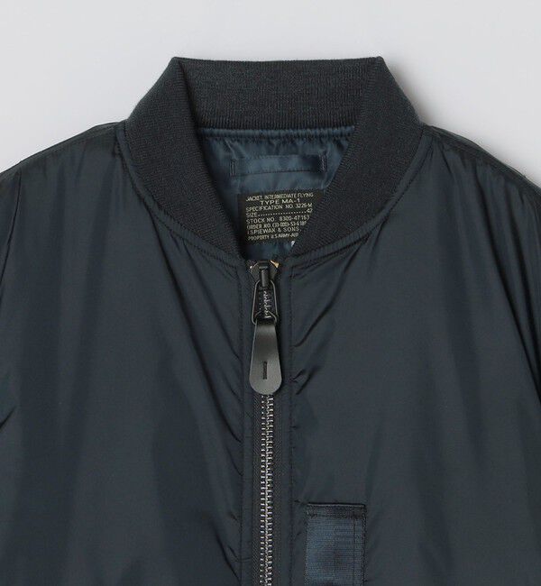 SHIPS「【SHIPS別注】SPIEWAK: MA-1 フライト ジャケット」|ブルゾン・スタジャン|