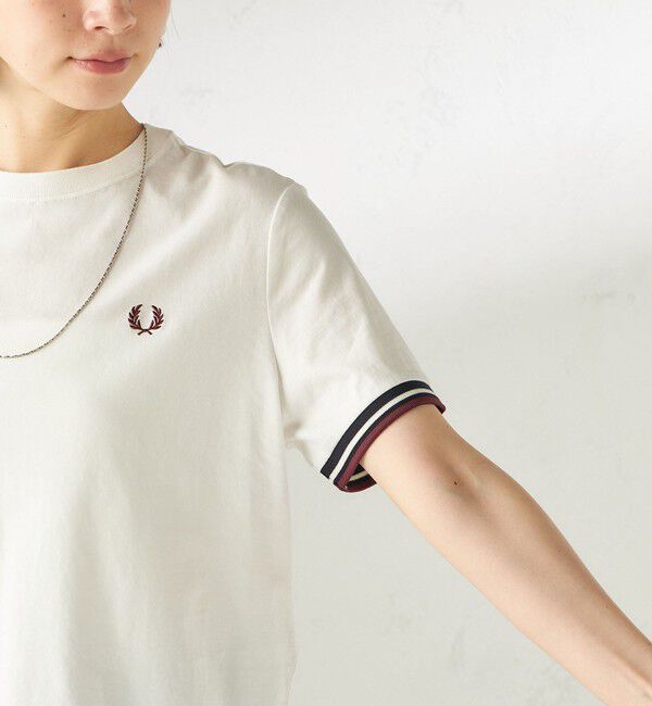 SHIPS for women「FRED PERRY:G2162 TIPPED T SHIRT」|Tシャツ・カットソー|