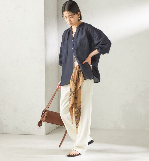 SHIPS for women「【一部SHIPS別注】destin: バンダナ カレ 90&times;90」|バンダナ・スカーフ|