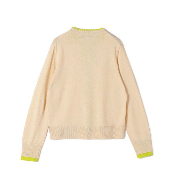 SHIPS Colors 「SHIPS Colors:〈手洗い可能〉配色 ニット クルーネック カーディガン◇」|カーディガン|