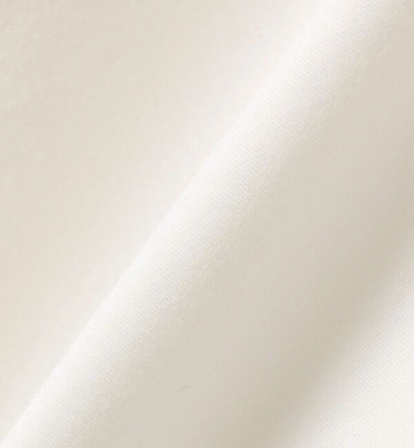 SHIPS for women「〈洗濯機可能〉袖 ツイスト デザイン シアー ドッキング TEE」|Tシャツ・カットソー|