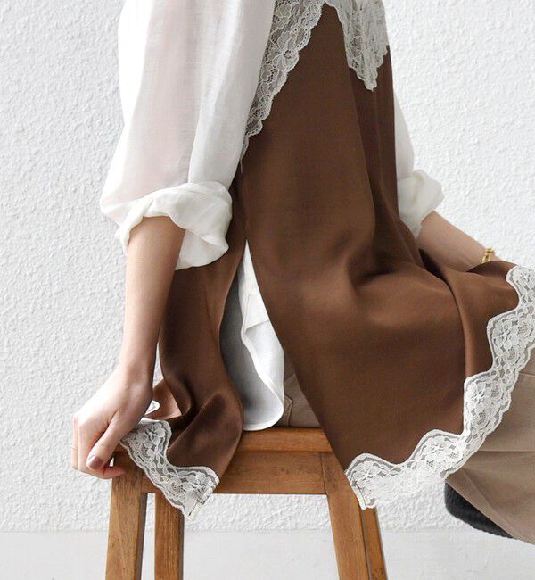 SHIPS for women「〈手洗い可能〉レース トリム キャミソール」|キャミソール|