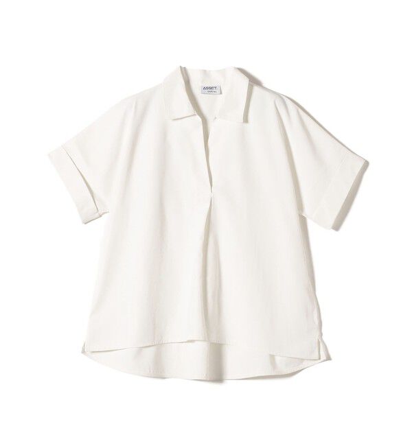 SHIPS Colors 「《予約》SHIPS Colors:〈汗染み軽減・吸水速乾〉ASSET(TM) スキッパー シャツ◆」|シャツ・ブラウス|