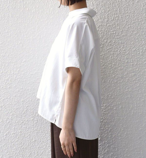 SHIPS Colors 「《予約》SHIPS Colors:〈汗染み軽減・吸水速乾〉ASSET(TM) スキッパー シャツ◆」|シャツ・ブラウス|