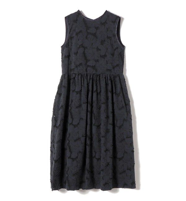 SHIPS for women「《予約》〈手洗い可能〉シアー ジャカード ノースリーブ ワンピース」|ワンピース|