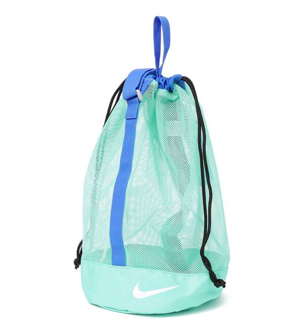 SHIPS KIDS「NIKE SWIM:メッシュ ショルダープールバッグ」|ショルダー・メッセンジャー|ミント