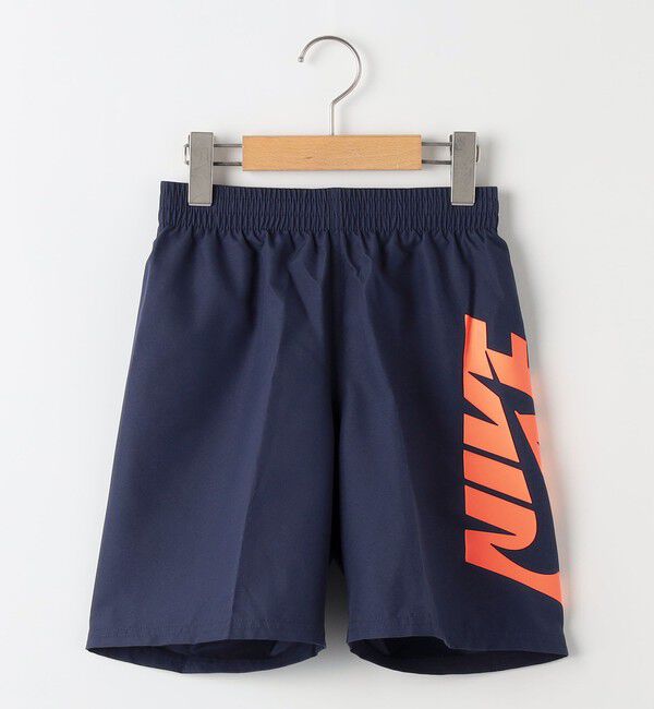 SHIPS KIDS「NIKE SWIM:130～160cm / ボーイズブレイカースウッシュカットアウト７ ボレーショーツ」|ショーツ|ネイビー