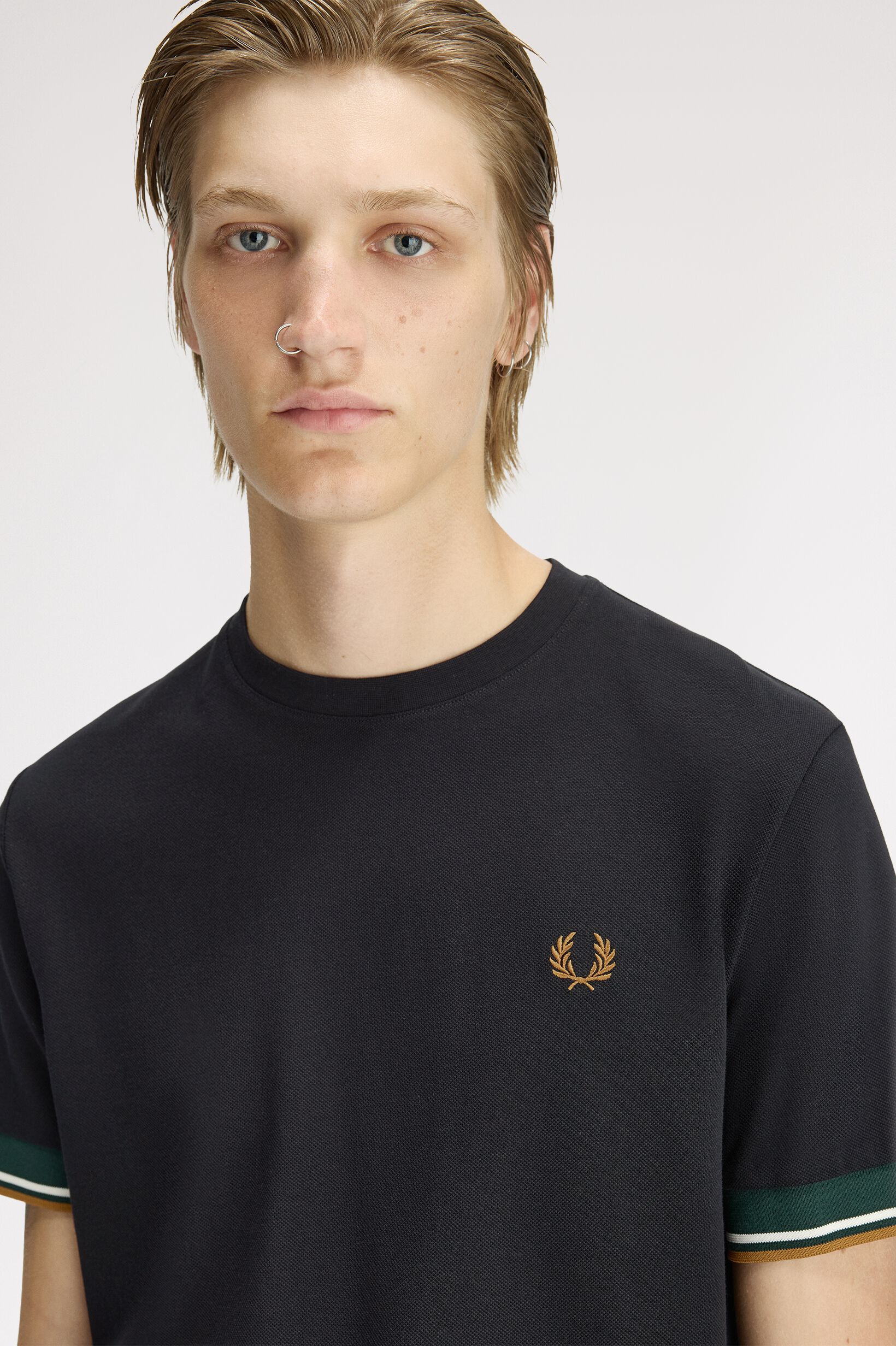 FRED PERRY 「Twin Tipped Cuff T-Shirt」|Tシャツ・カットソー|