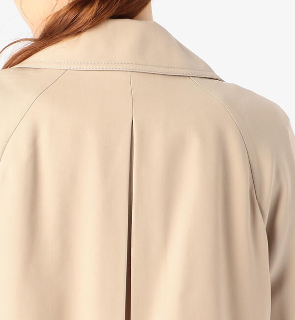 Ballsey「ウールギャバジン ガウンコート」|トレンチコート|