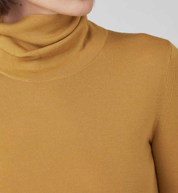 TOMORROWLAND collection「エクストラファインウール タートルネックプルオーバー」|ニット・セーター|