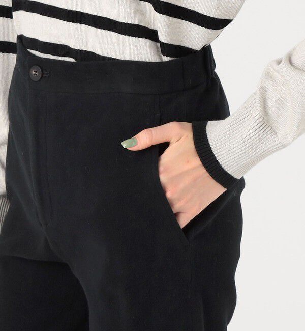 GALERIE VIE「ストレッチモールスキン イージーテーパードパンツ」|その他|