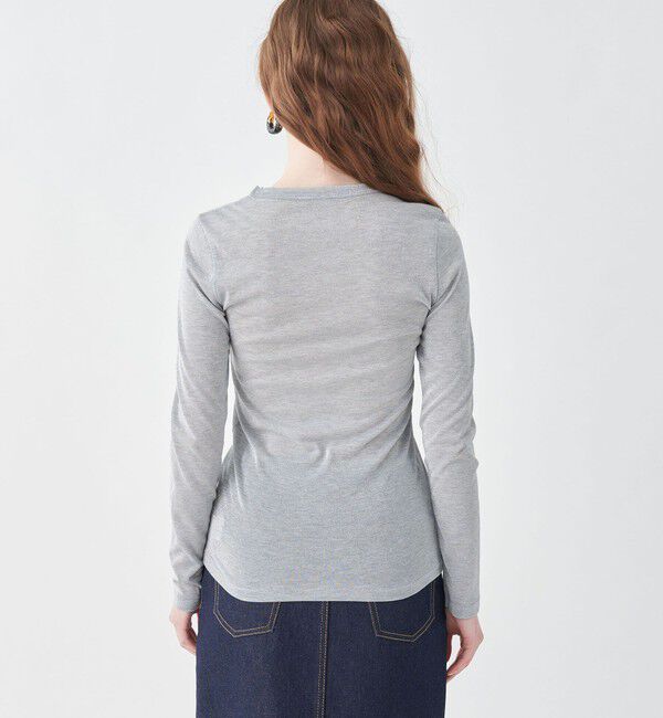 MACPHEE「スパークリング クルーネックプルオーバー」|Tシャツ・カットソー|