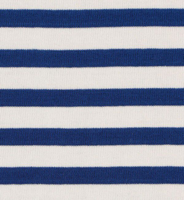 TOMORROWLAND collection「コットンフライスボーダー ボートネックプルオーバー」|Tシャツ・カットソー|