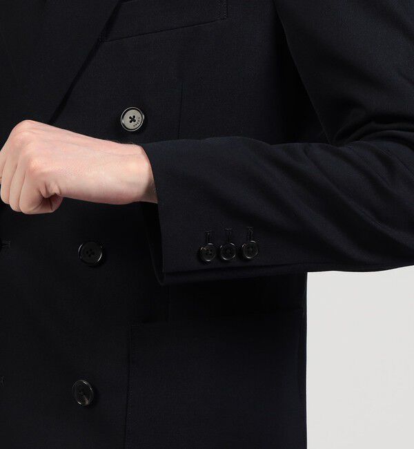 CABaN「CABaN ライトウールギャバジン ダブルブレストジャケット」|テーラードジャケット|