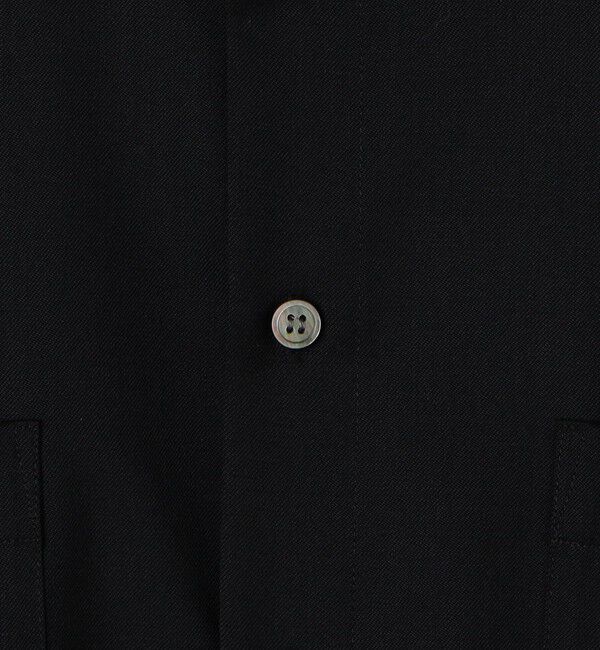 GALERIE VIE「ウォッシャブルギャバジン スタンドカラーシャツ」|シャツ・ブラウス|