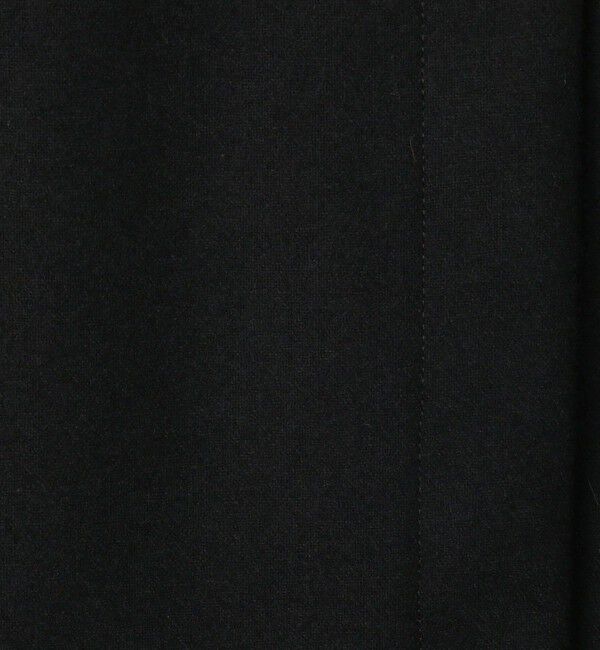 DES PRES「ウールポプリンメルトン ハイネックロングジレ」|ダウンベスト・ベスト|