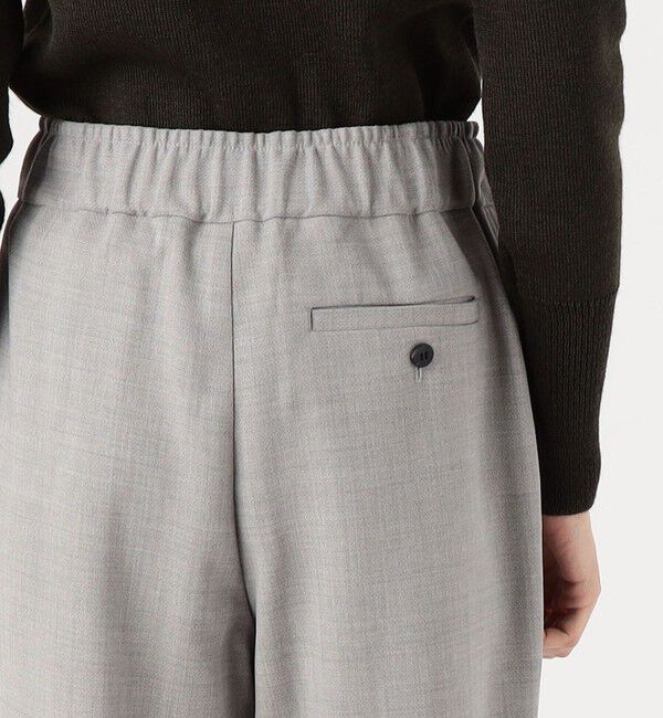 GALERIE VIE「レーヨンウールデラヴェ 2タックギャザーパンツ」|その他|