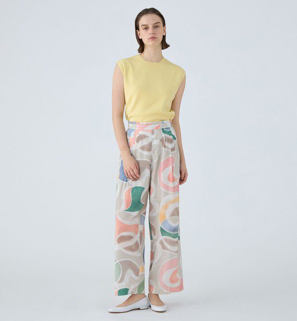 Ballsey「ハイゲージコットン ノースリーブプルオーバー」|ニット・セーター|