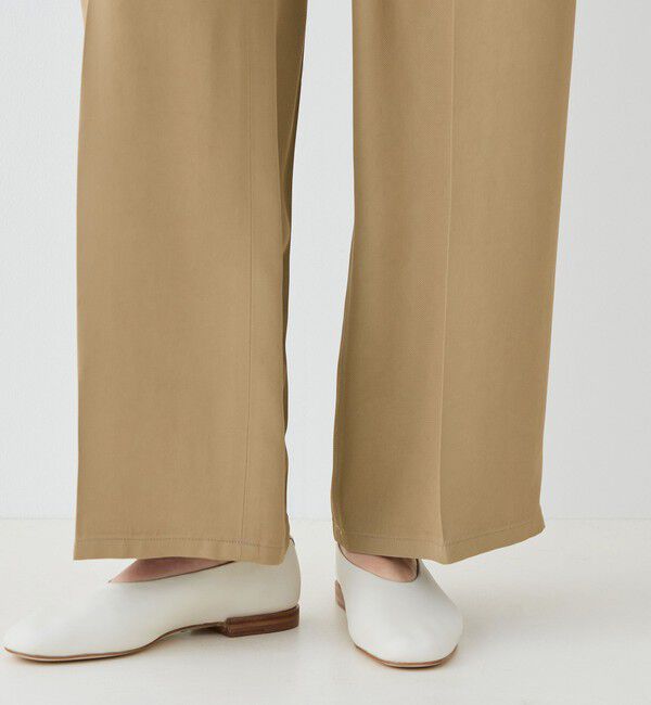 GALERIE VIE「シルキートリコチン ストレートパンツ」|その他|