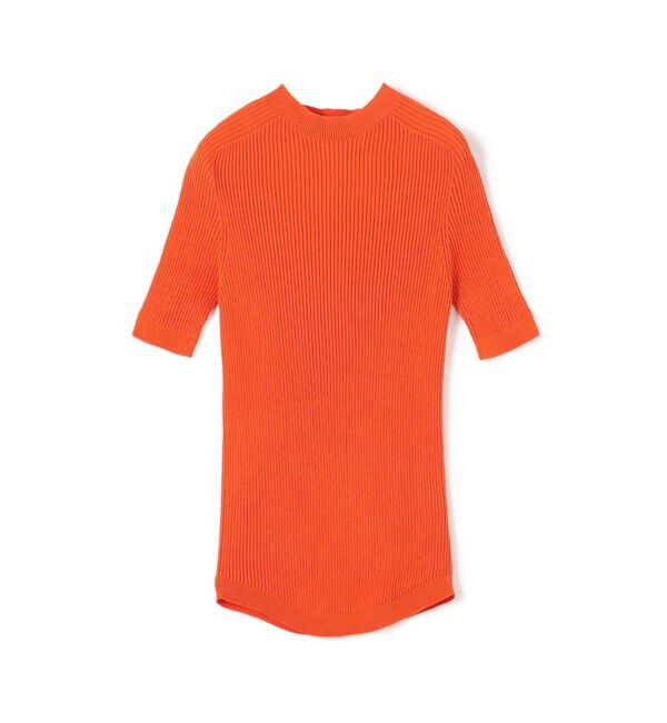 TOMORROWLAND BUYING WEAR「UNION LAUNCH WHOLE GARMENT リブニット」|ニット・セーター|27 オレンジ