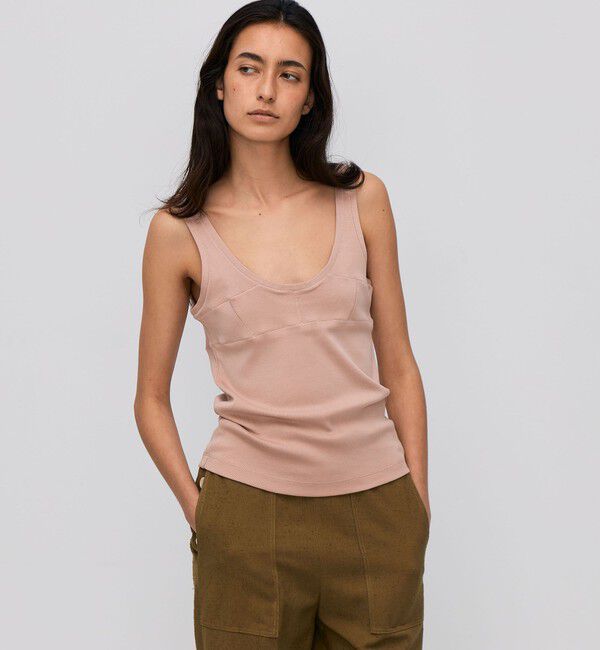 BACCA「スーピマコットン フライスタンクトップ」|タンクトップ|