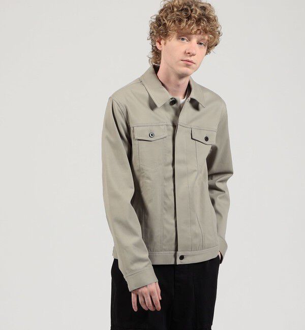 JAMES PERSE「コットンカシミヤ ジャケット MCAS2176」|ブルゾン・スタジャン|