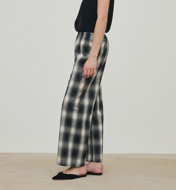 DES PRES「アキハ オンブレーチェック リラックスパンツ」|その他|