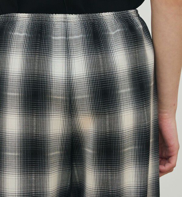 DES PRES「アキハ オンブレーチェック リラックスパンツ」|その他|