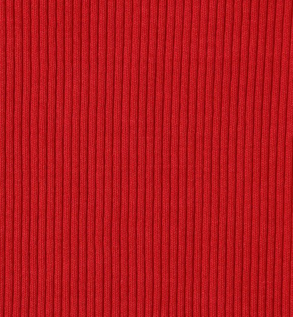 MACPHEE「コットンリブ ボートネックプルオーバー」|ニット・セーター|