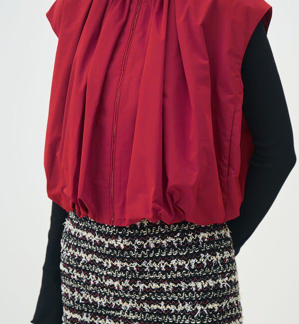 TOMORROWLAND collection「ポリエステルシルクタフタ バルーンジレ」|ベスト・ジレ|