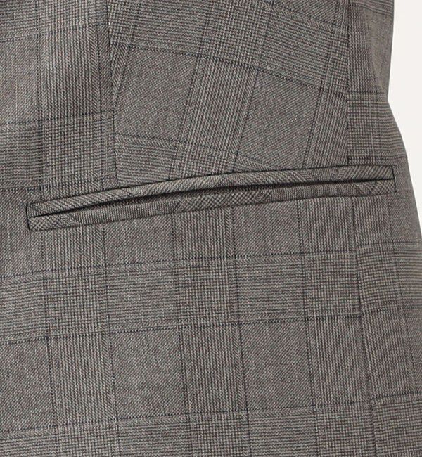 TOMORROWLAND collection「365 GLEN CHECK ダブルブレストジャケット」|テーラードジャケット|