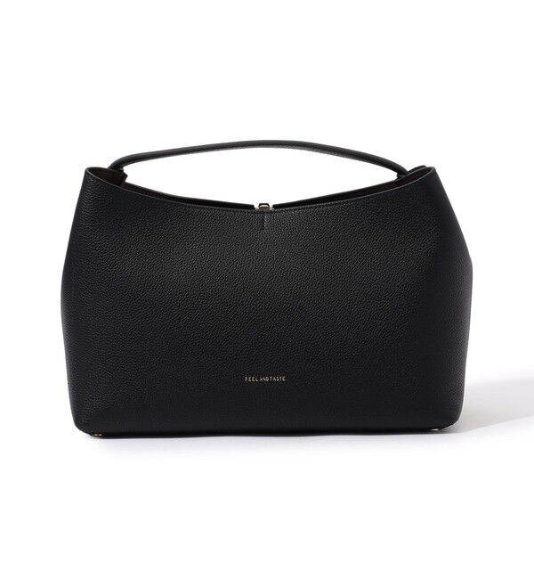 TOMORROWLAND GOODS「FEEL AND TASTE boat ショルダーバッグ」|ハンドバッグ|19 ブラック